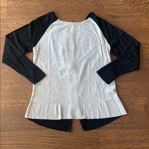 Joan Vass Zipper-back Sweater